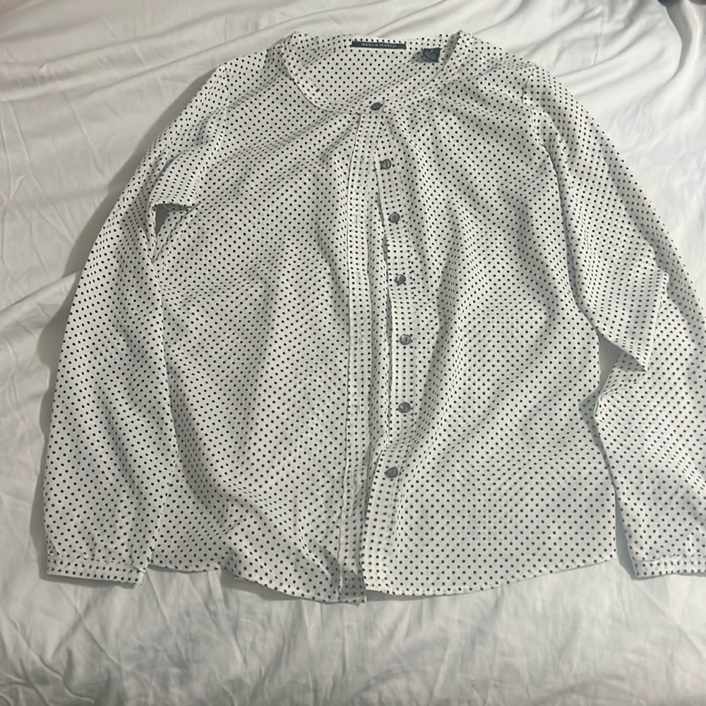 Madison Scotch polkadot blouse